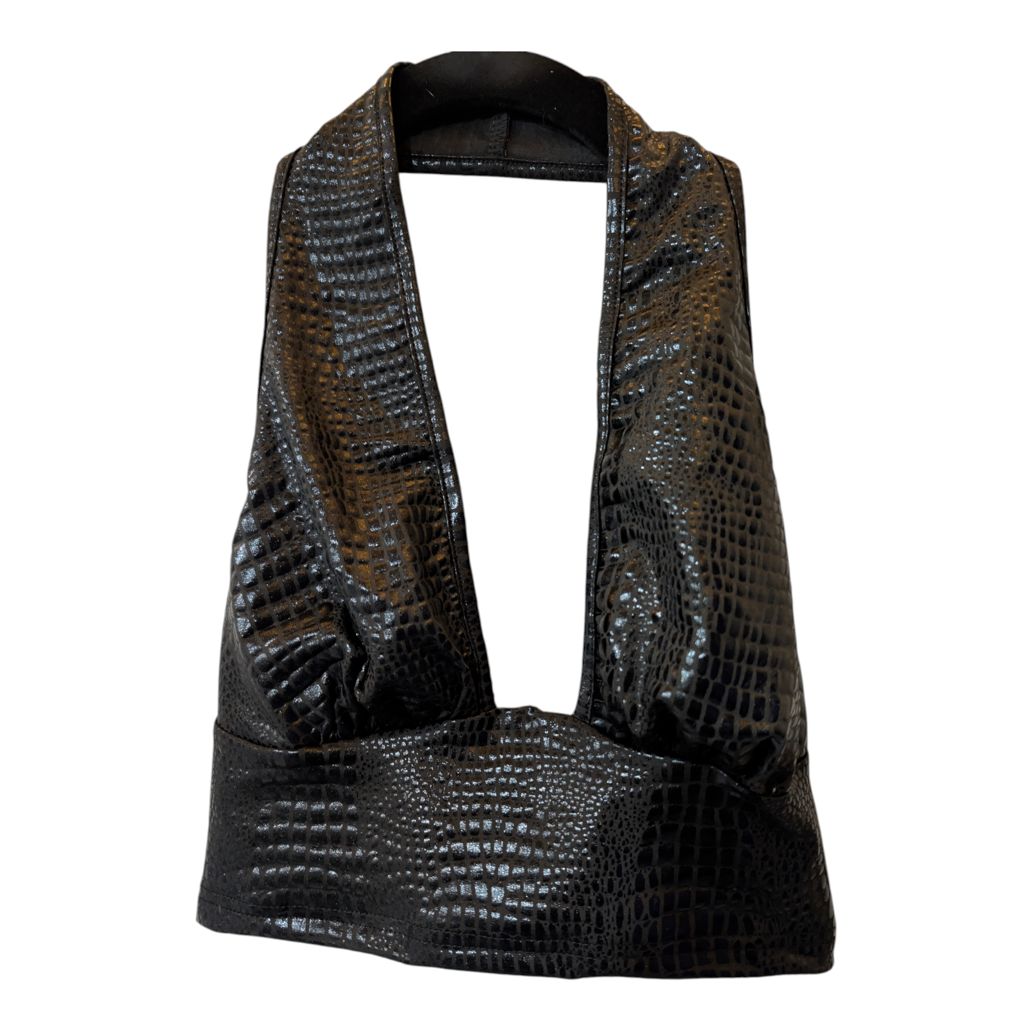 Alligator Print Halter