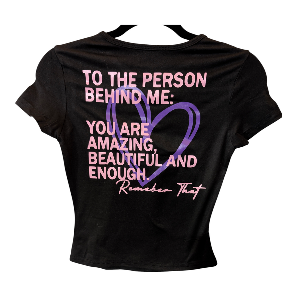You are amazing, beautiful, and enough women's t-shirt