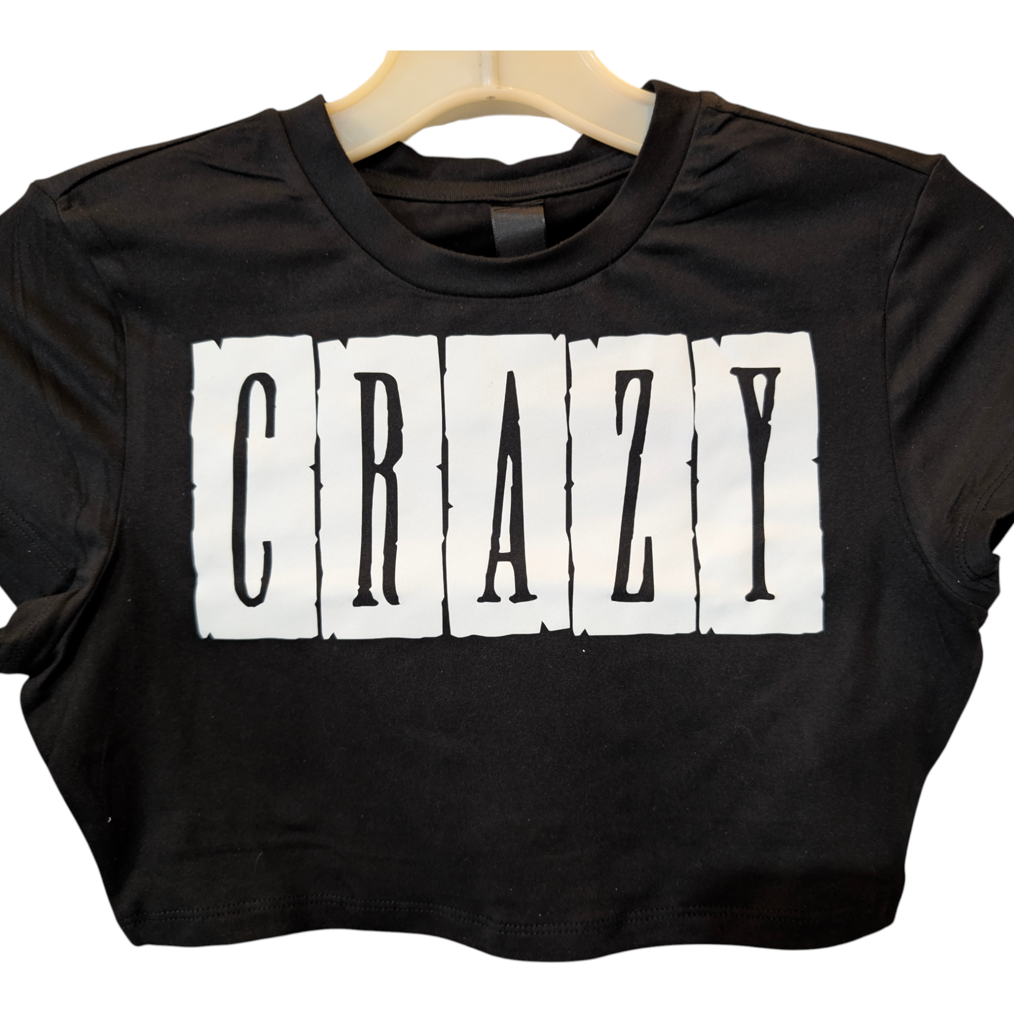 Crazy, Bitch Comes With A Record Crop Top