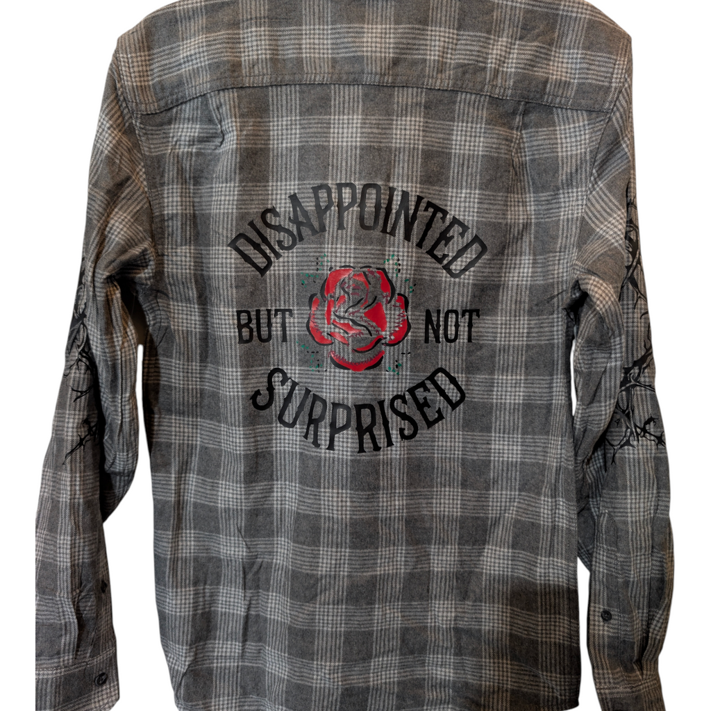 Disappointed Not Surprised Flannel