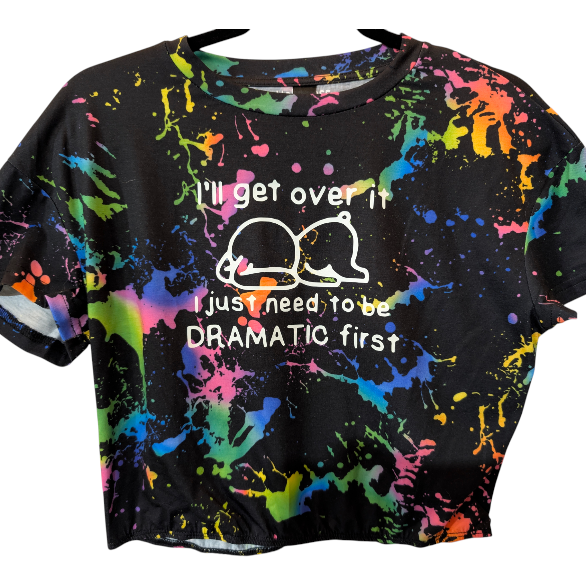 Little Bit Dramatic Tie-Dye Crop Top