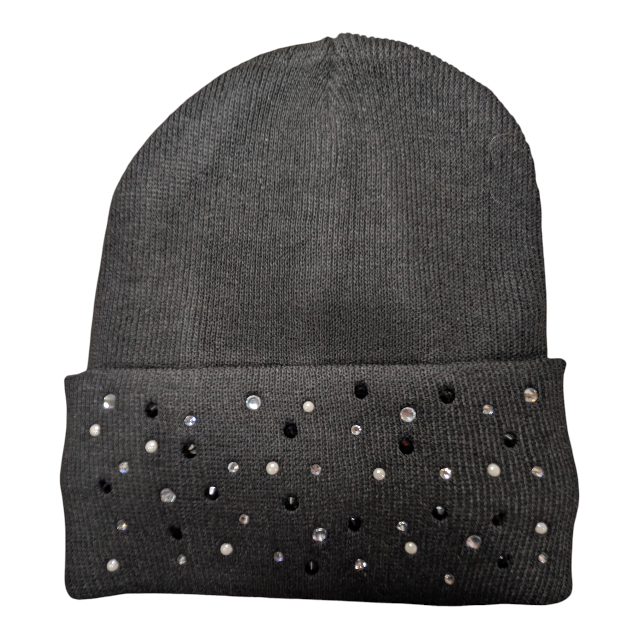 Rhinestone Beanie Hat