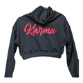 Karma Cropped Hoodie