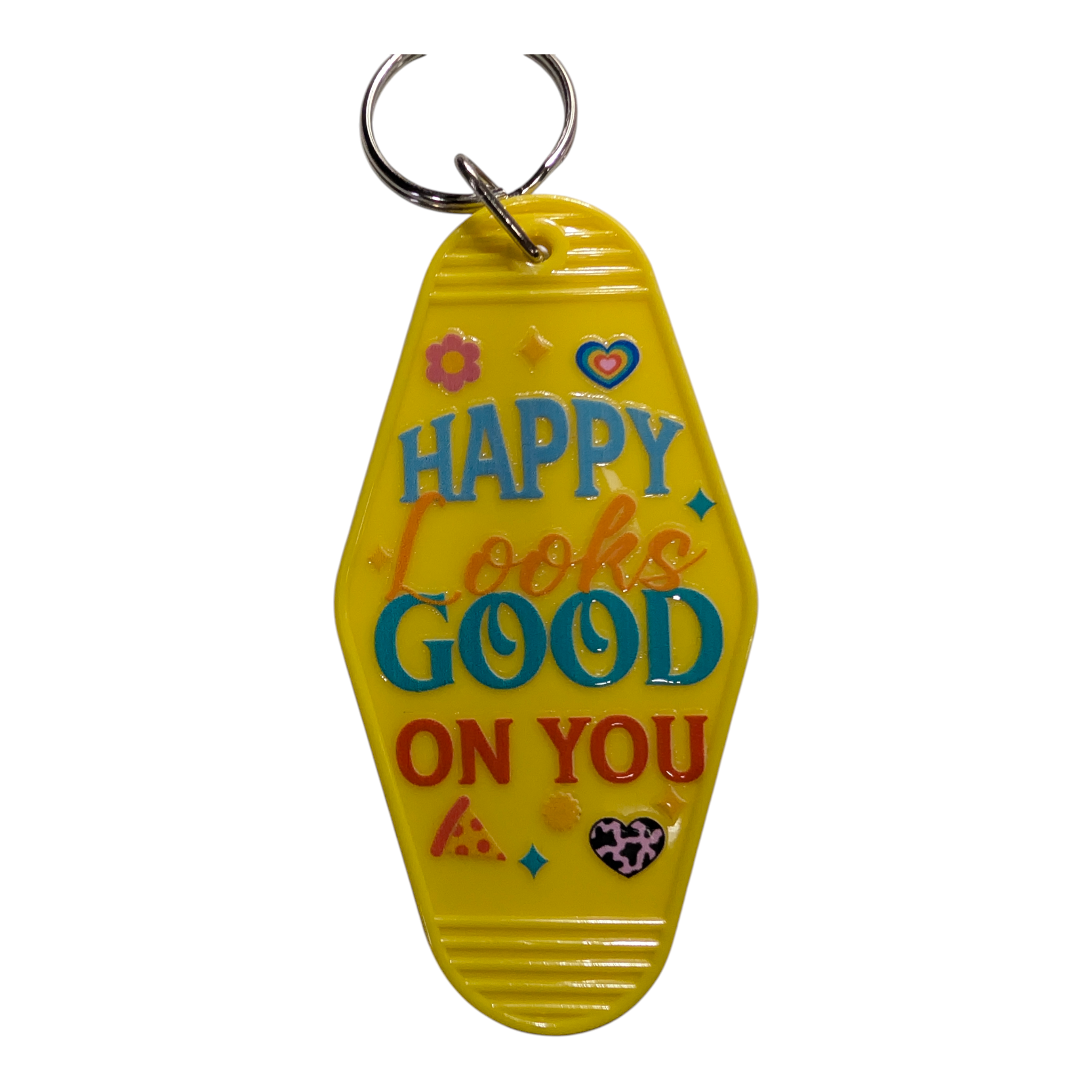 Hotel Keychain Happy Looks Good