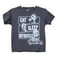 Eat, Sleep, Motorcycles Kid Tee