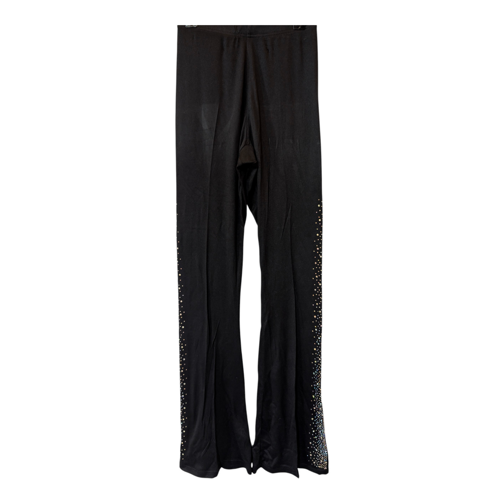 Rhinestone Bootleg Leggings