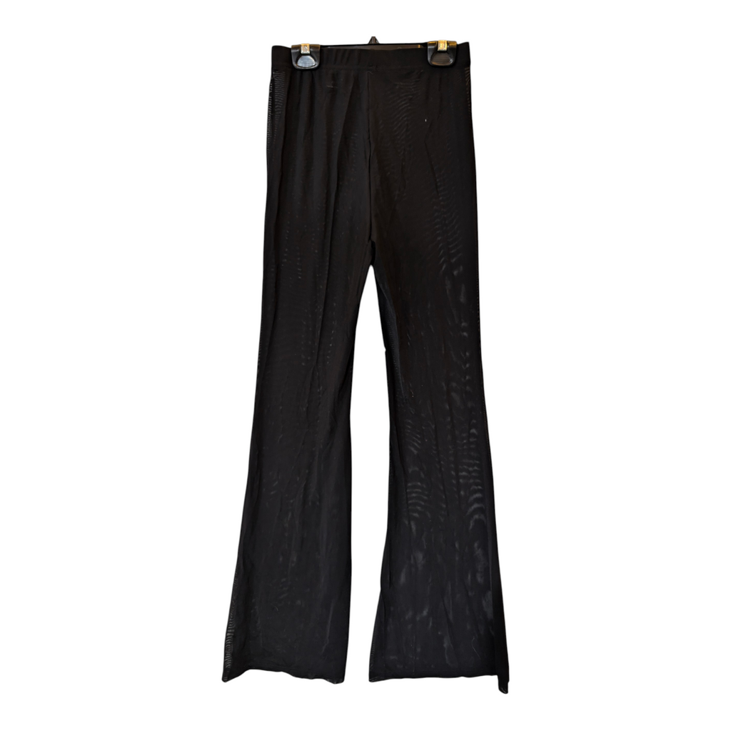 Black Sheer Pants