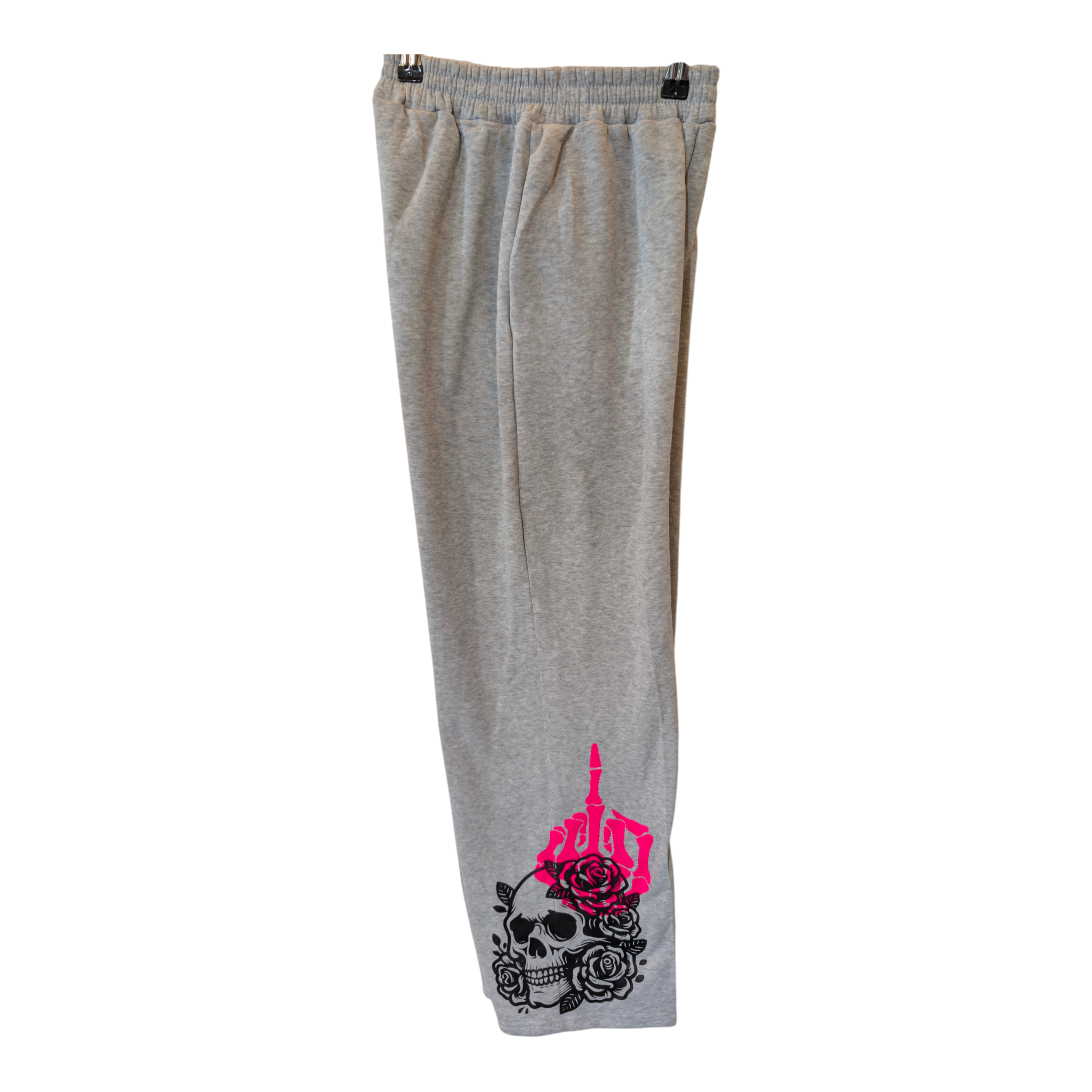 IDGAF Wide Leg sweatpants
