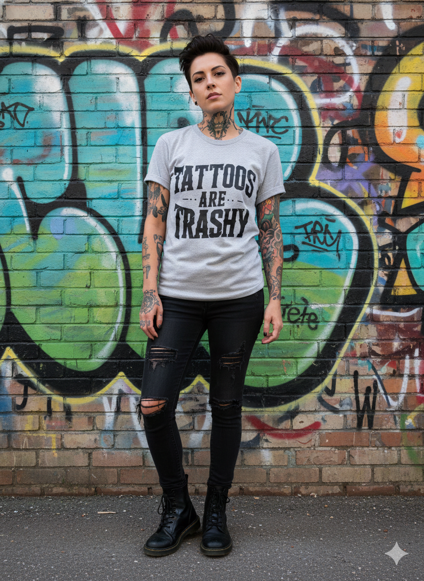 Tattoos Are Trashy Tee